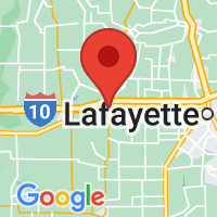 Map of Rayne, LA US